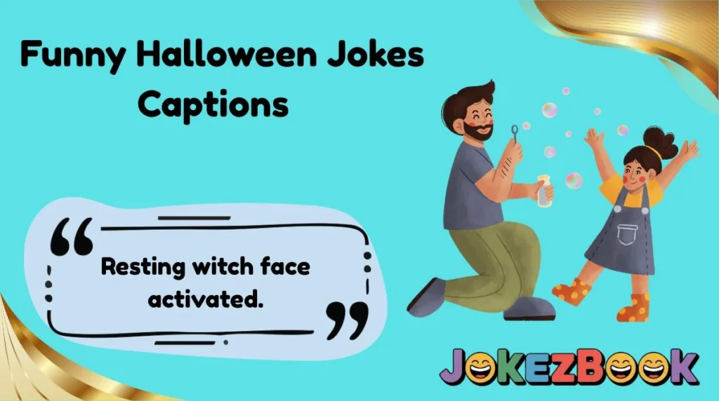 👻 Funny Halloween Jokes Captions